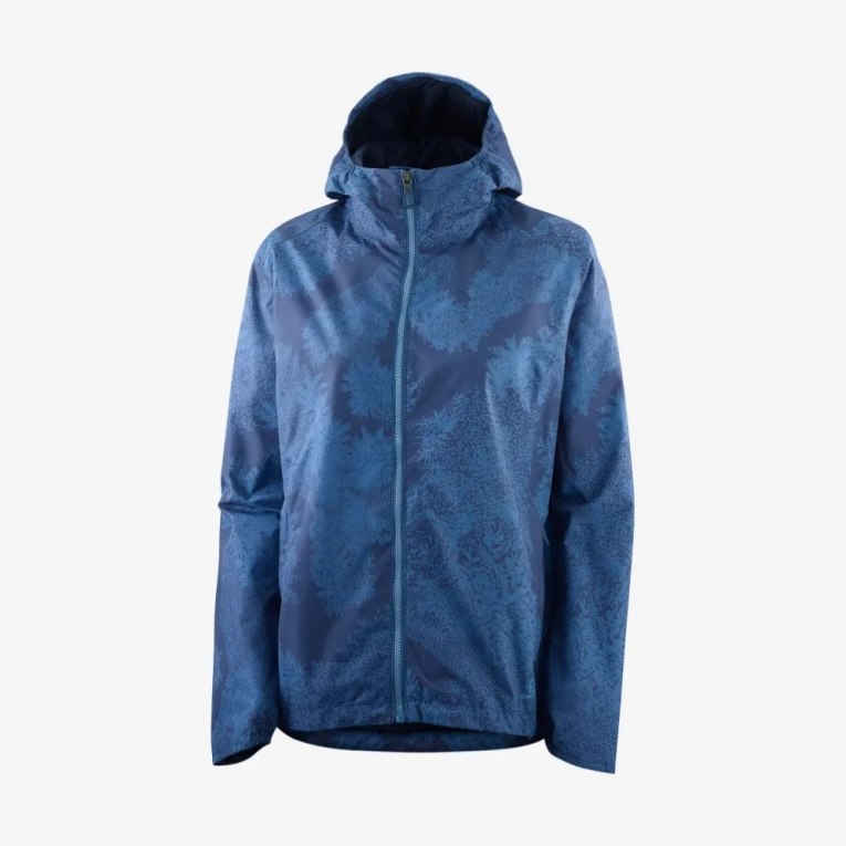 Chaquetas Shell Salomon Comet Wp Jkt W Mujer Azul Marino | MX HBCO236